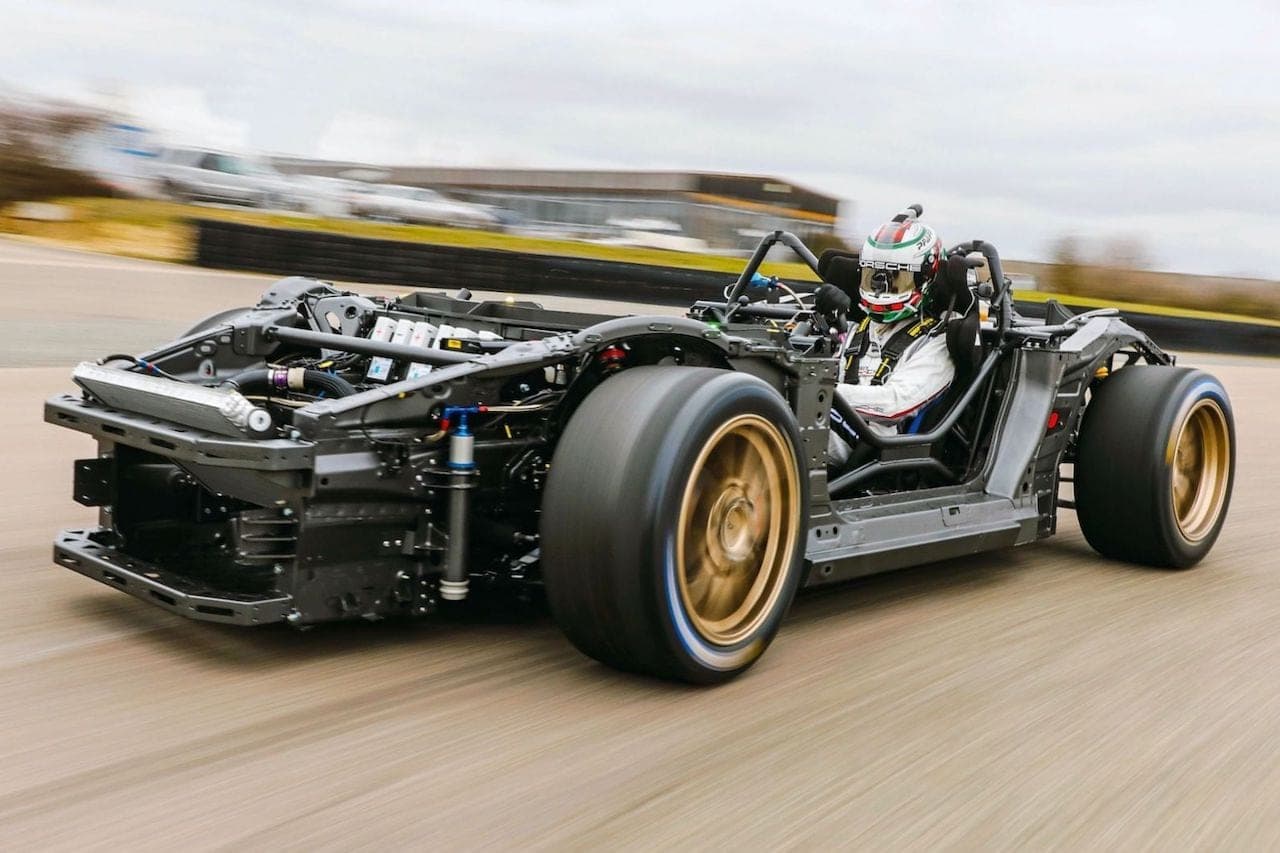 Wie es unter der Haut des Porsche Mission R aussieht