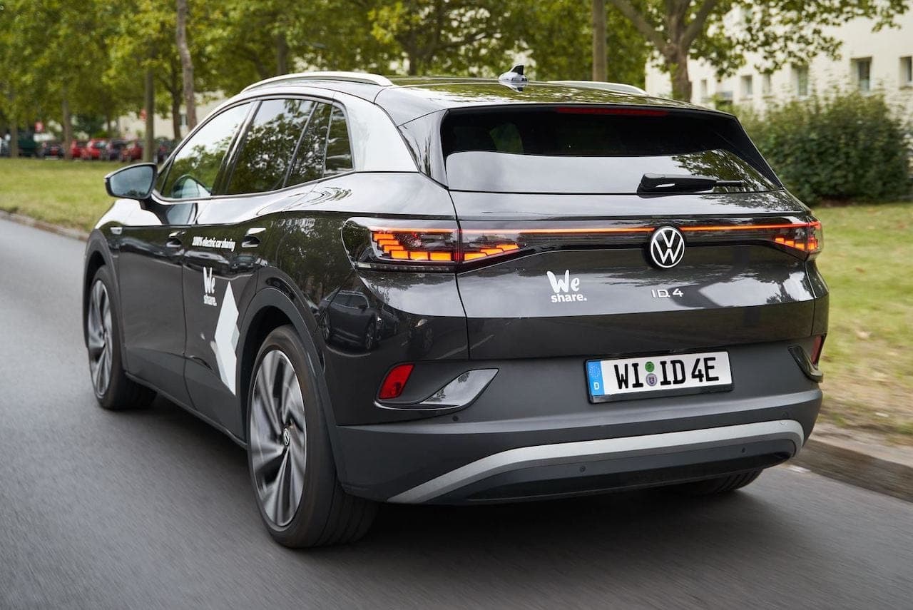 Cover Image for WeShare-Carsharing flottet in Berlin den VW ID.4 ein