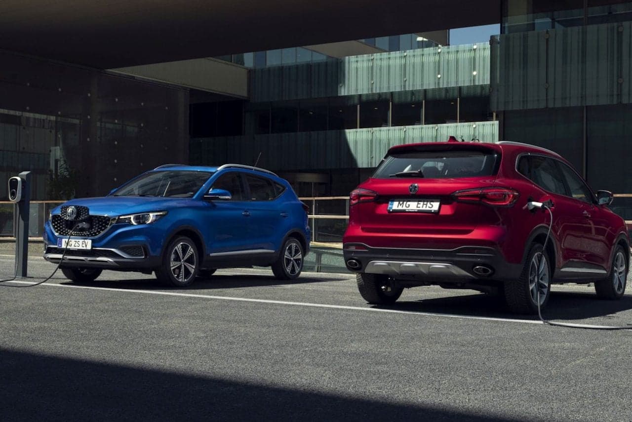 MG stellt nur mit E-Autos und Plug-in-Hybriden neuen Verkaufsrekord auf