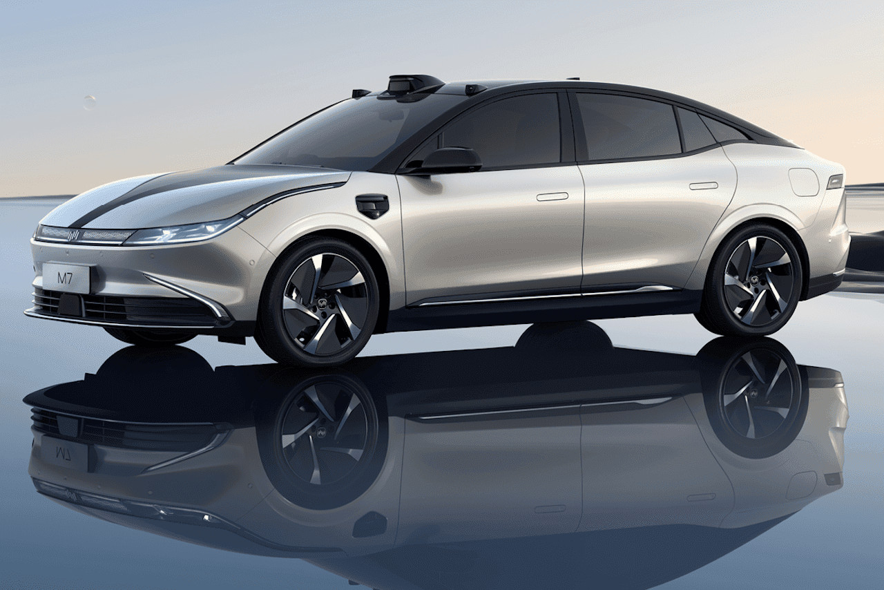 Elektro-Limousine WM M7 soll autonomes Fahren auf Level 5 bewältigen