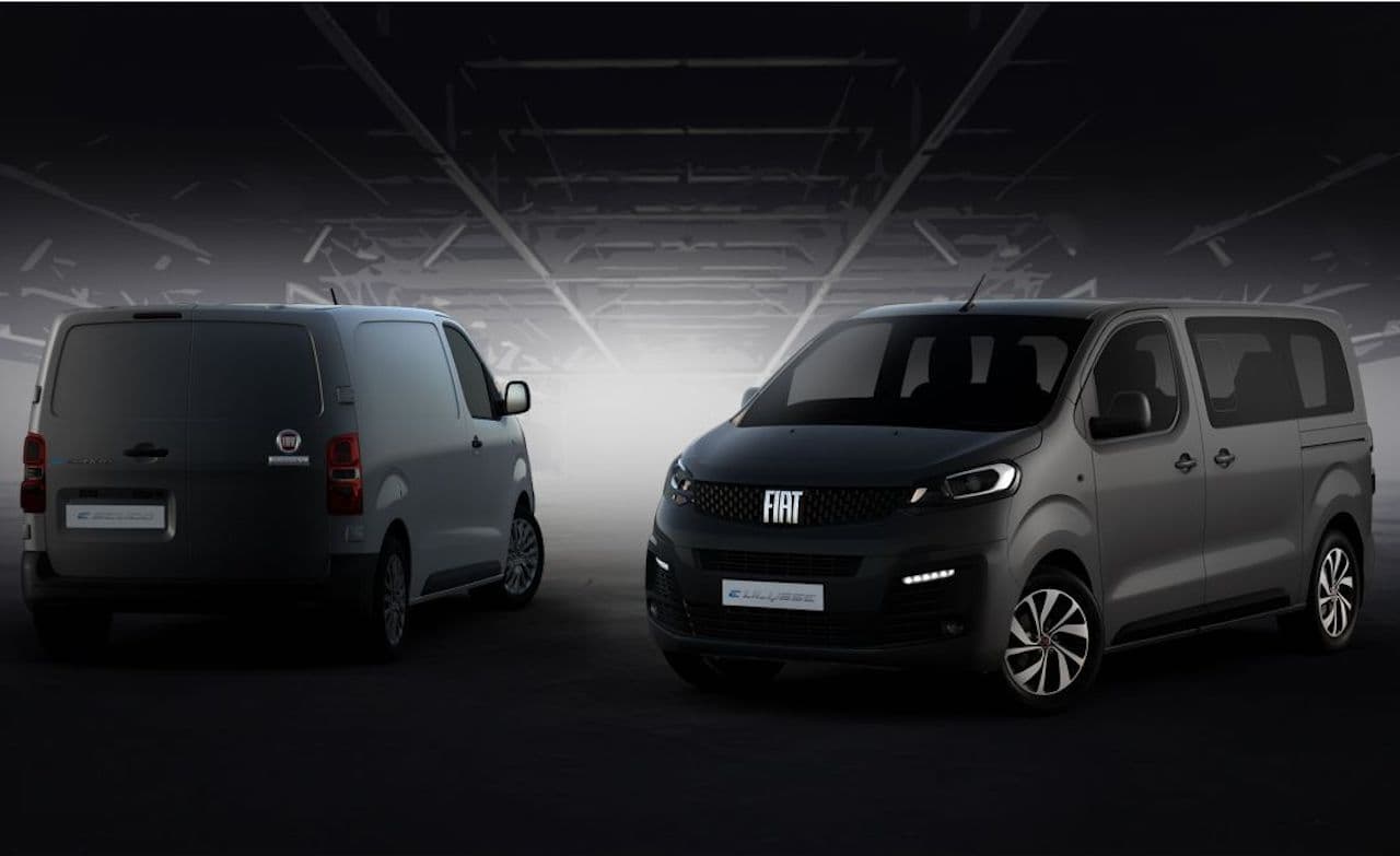 Fiat in Kürze mit zwei neuen Elektrovans im Programm