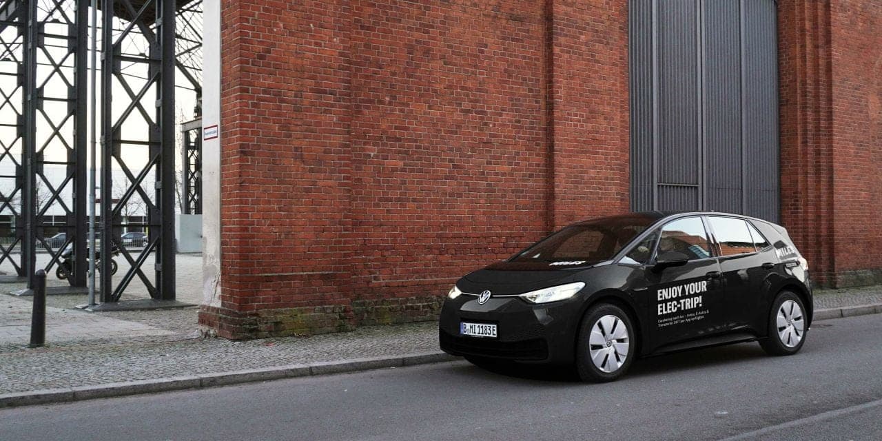 MILES nimmt weitere 100 VW ID.3 in CarSharing-Flotte auf