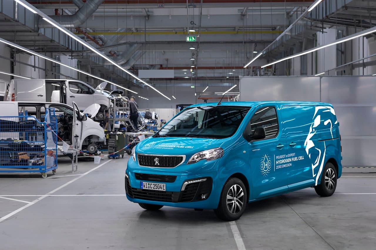 Peugeot startet Produktion des H2-Transporters e-Expert Hydrogen