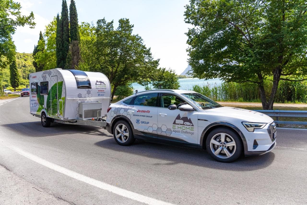 Selbstfahrender E-Wohnanhänger stoppt massiven Reichweitenverlust beim Ziehen