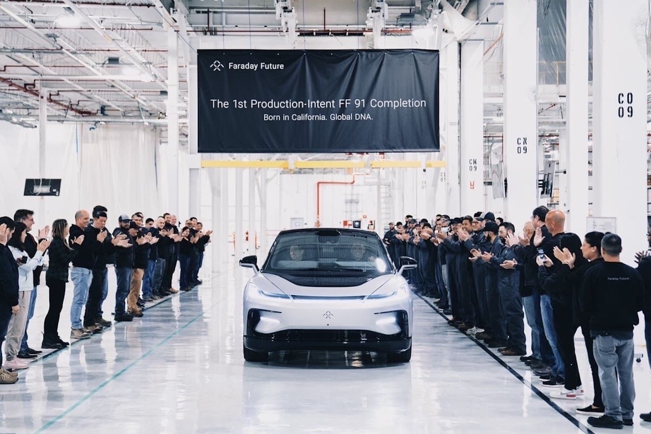 Cover Image for Faraday Future stellt ersten serienreifen FF 91 EV
