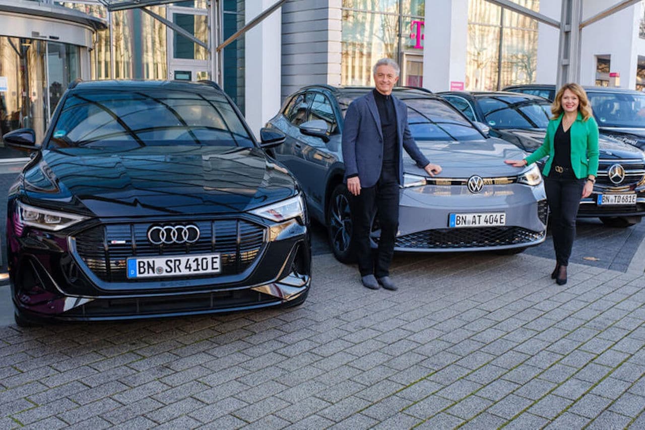 T-Systems möchte seine Dienstwagenflotte bis 2025 komplett elektrifizieren