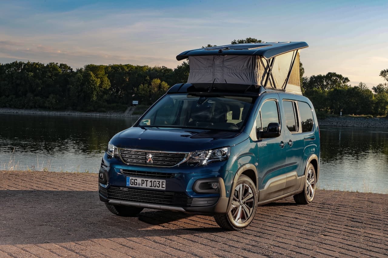 Peugeot stellt Elektro-Campervan e-Rifter Vanderer vor