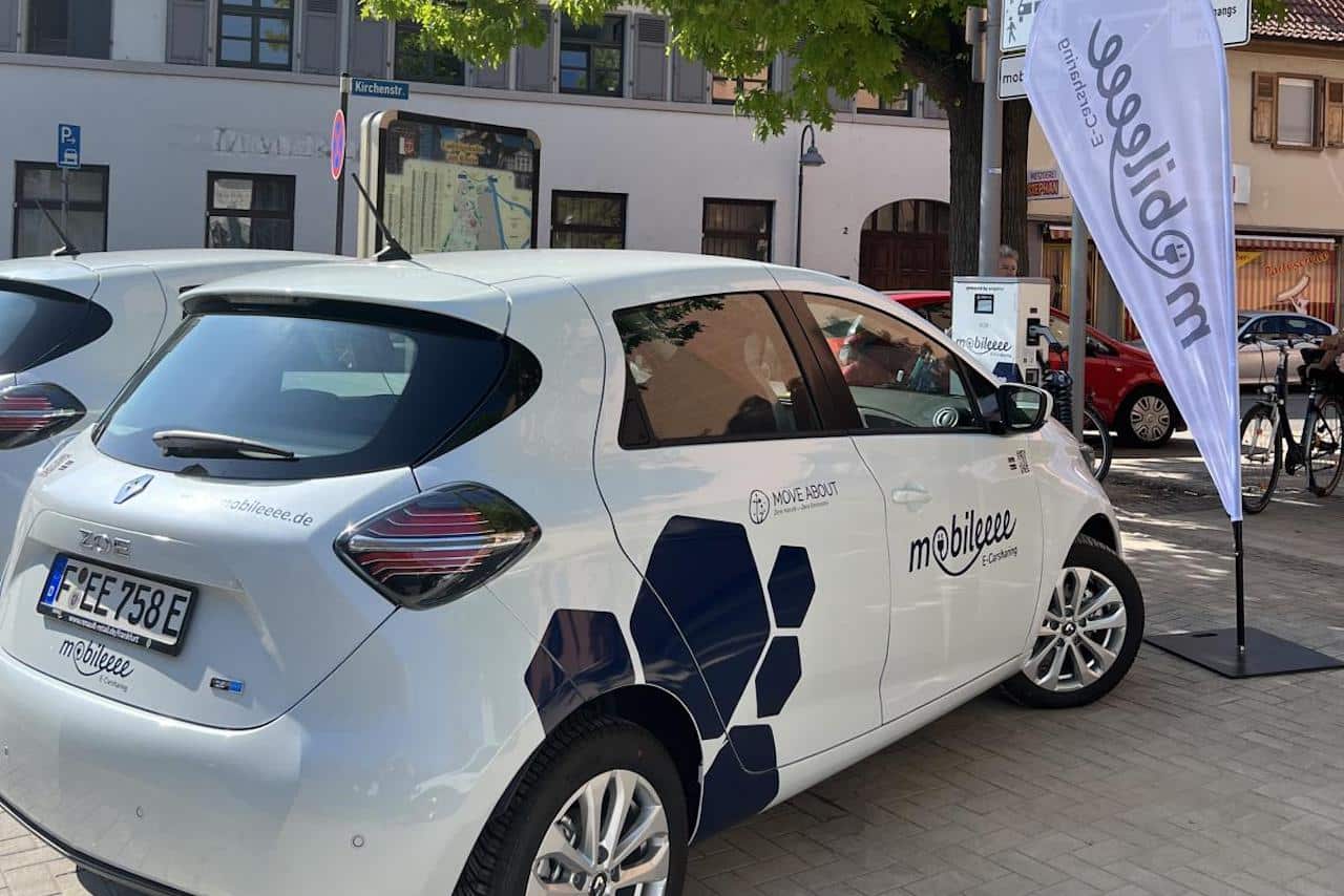Mobileeee startet stadtweites E-Auto-Sharing in Ludwigshafen