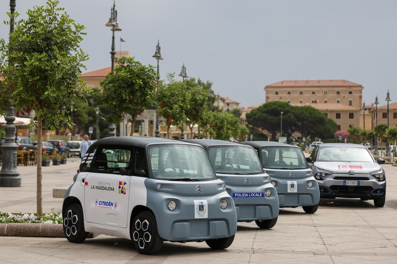 Citroën fördert Elektromobilität auf italienischer Insel La Maddalena