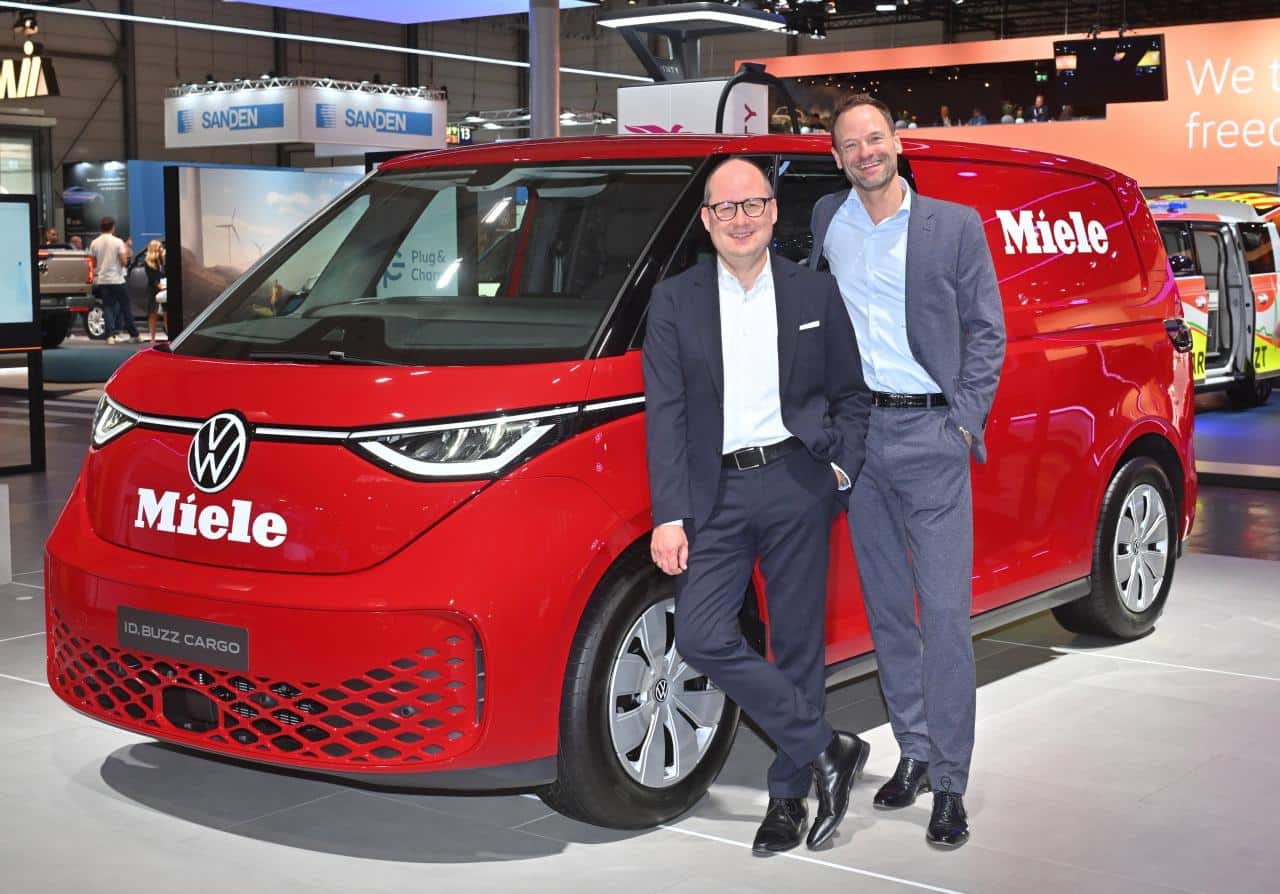 Miele setzt auf den VW ID.Buzz im Kundenservice