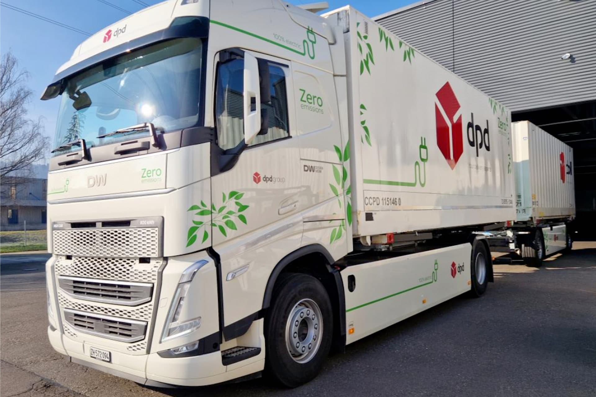 Cover Image for DPD Schweiz: E-Lkw für alpenquerenden Verteilerverkehr