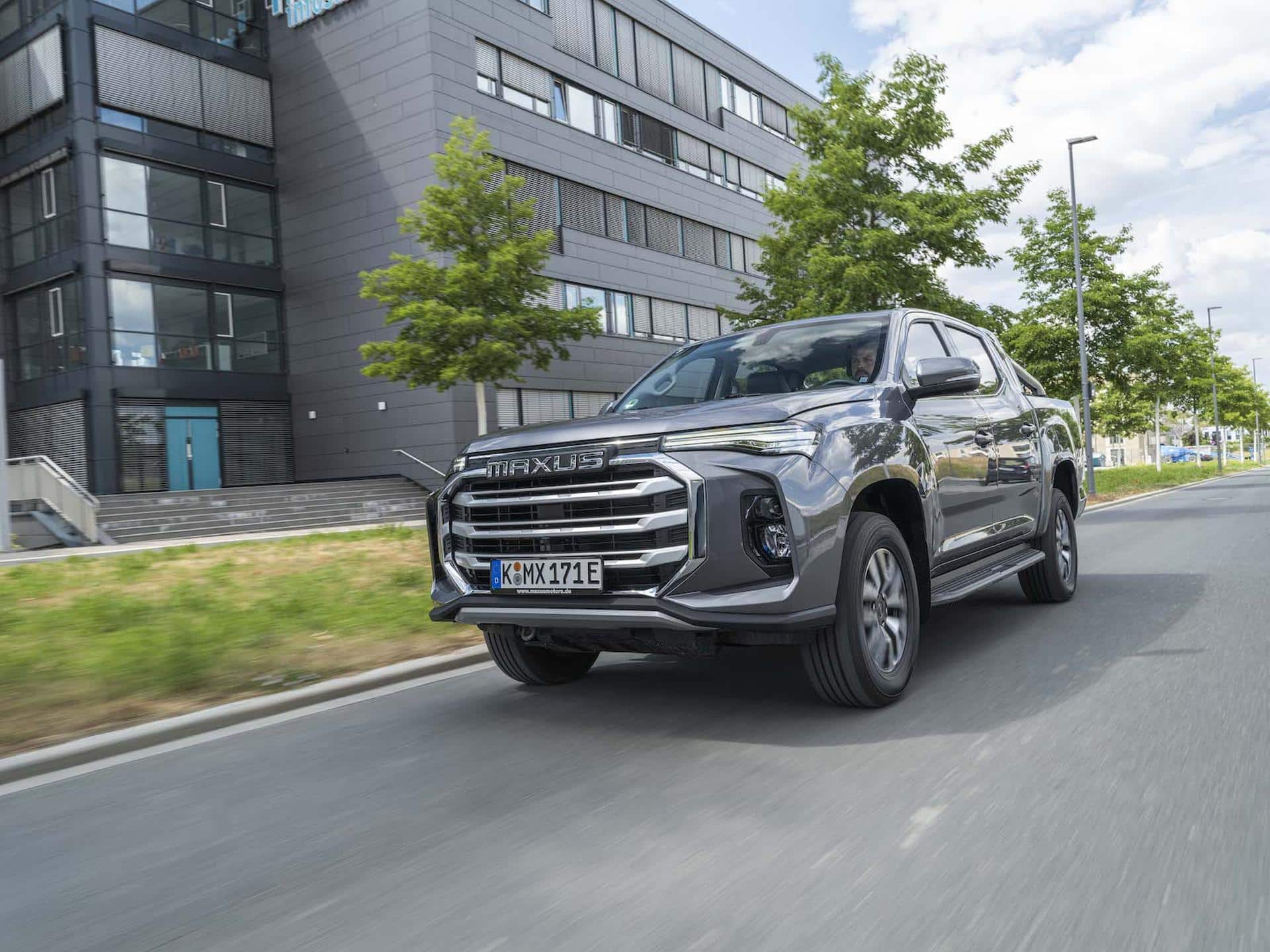 Maxus T90 EV: Erste Fahrt im ersten Elektro Pick-up Europas