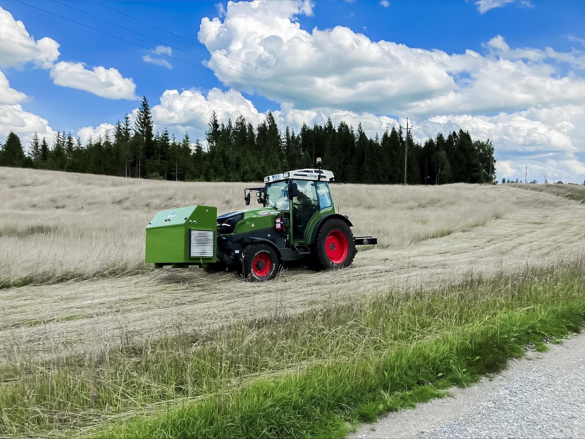 Cover Image for Fendt e100 Vario: Methanol als Energiequelle