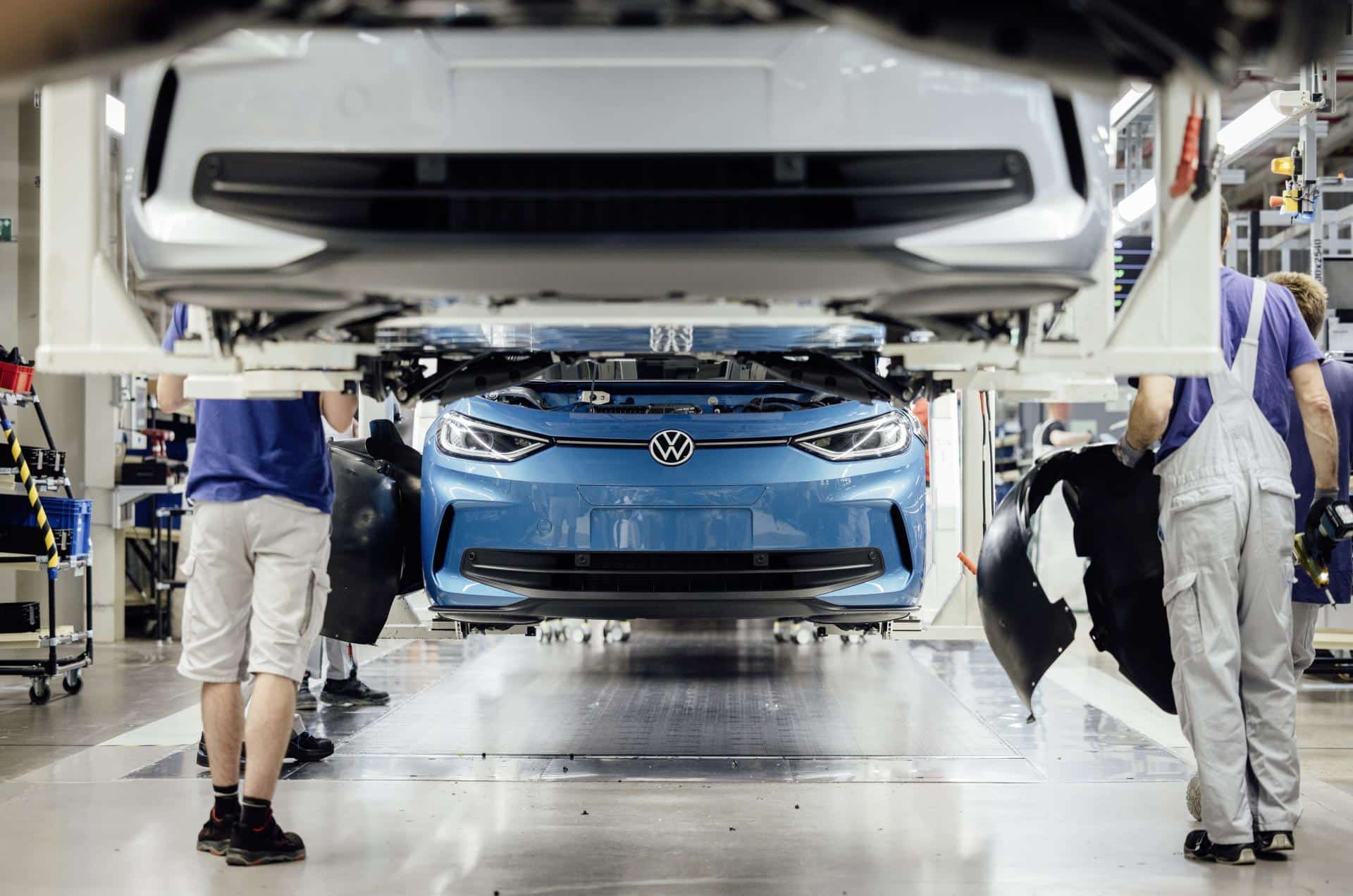 Produktionsstopp für VW-Elektroautos in Emden