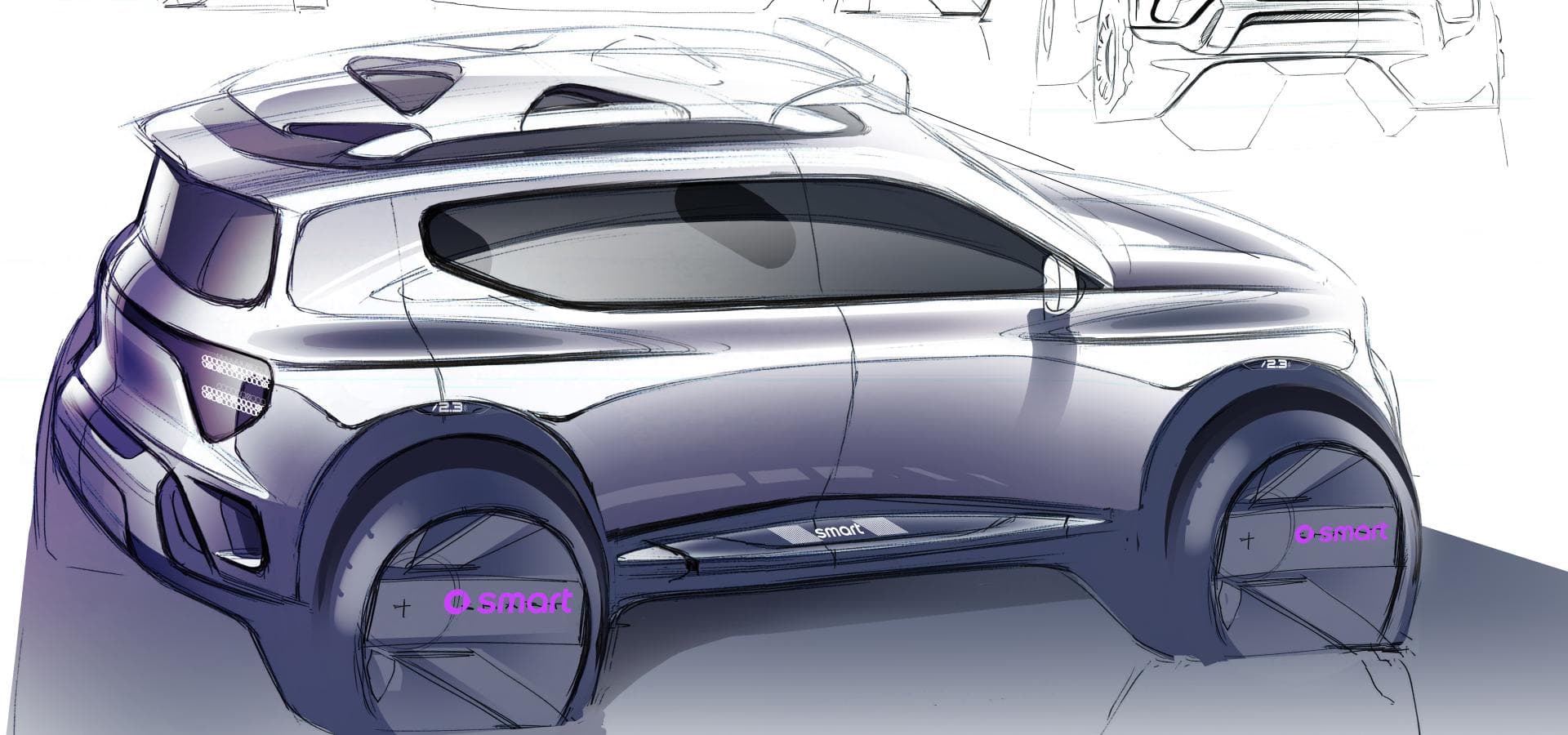 Ausblick: Smart stellt E-SUV Concept #5 vor