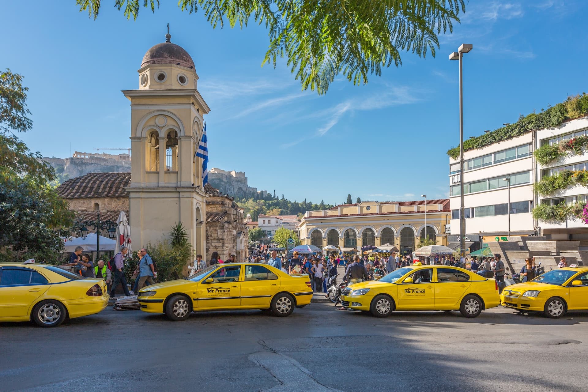 Athen plant 1000 elektrische Taxis in 18 Monaten