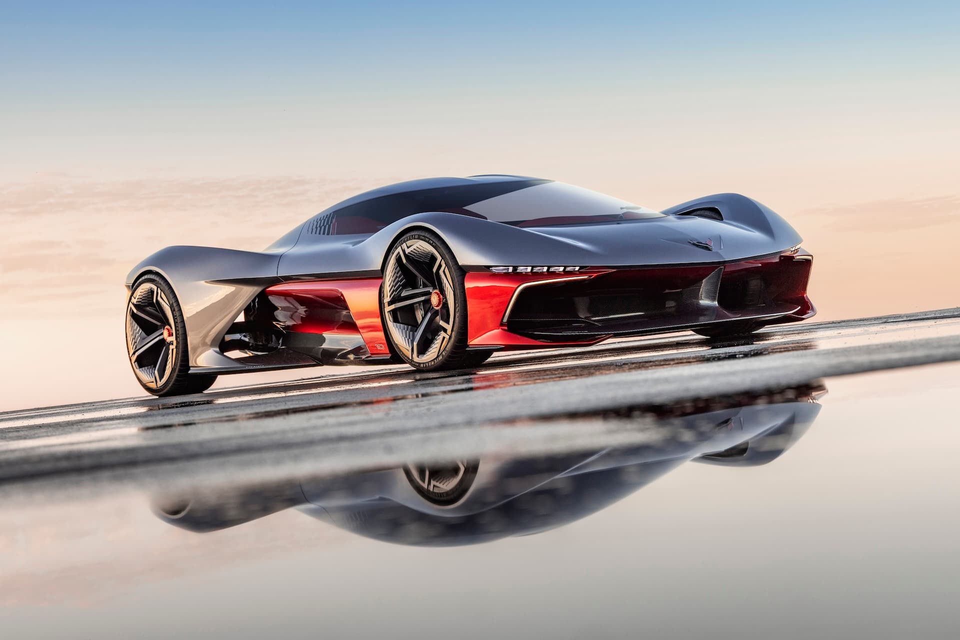 Cover Image for GM enthüllt vollelektrische Corvette-Studie mit SoCal-Genen