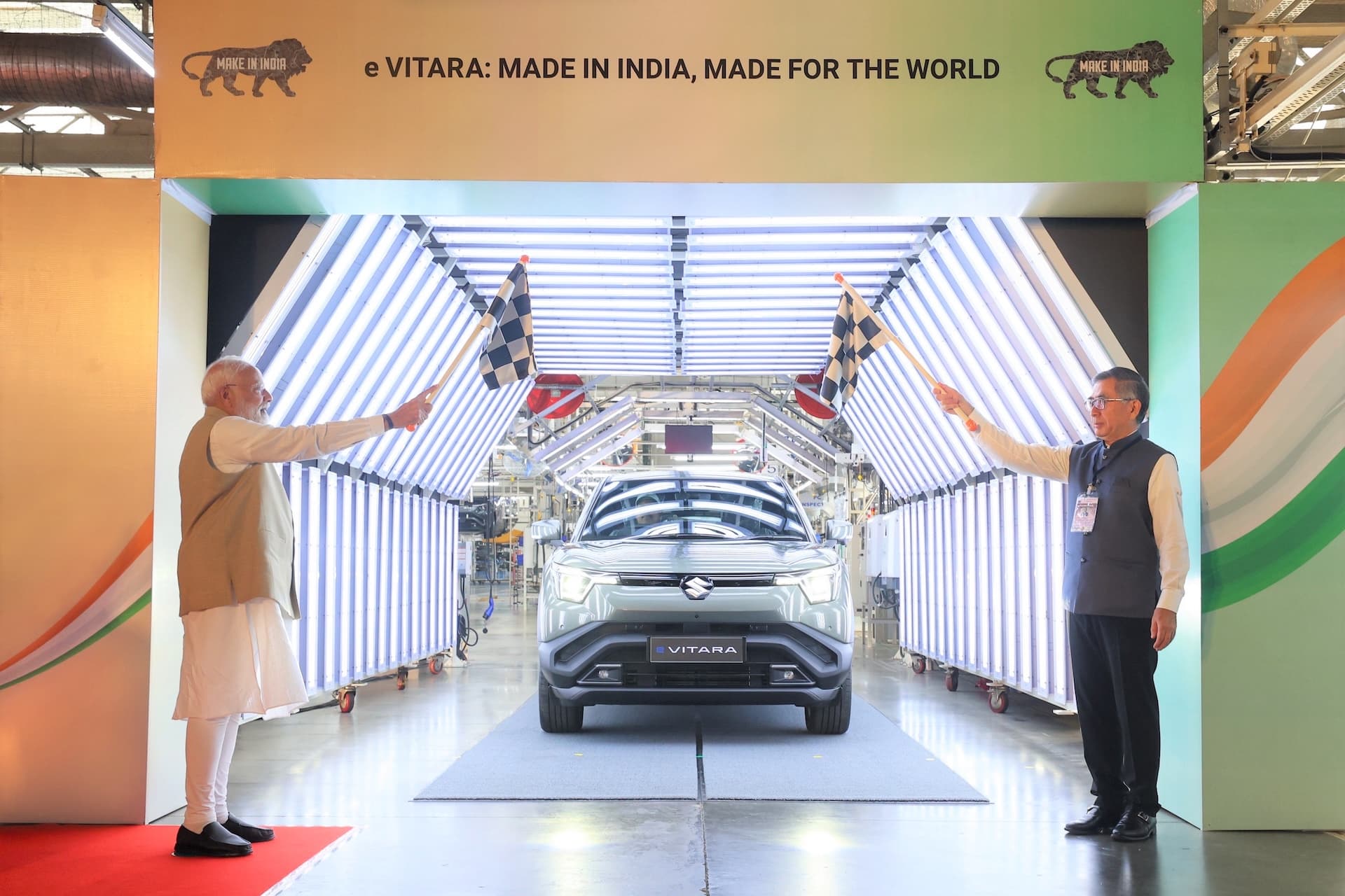 Cover Image for Suzuki startet weltweiten Export des vollelektrischen e Vitara aus Indien