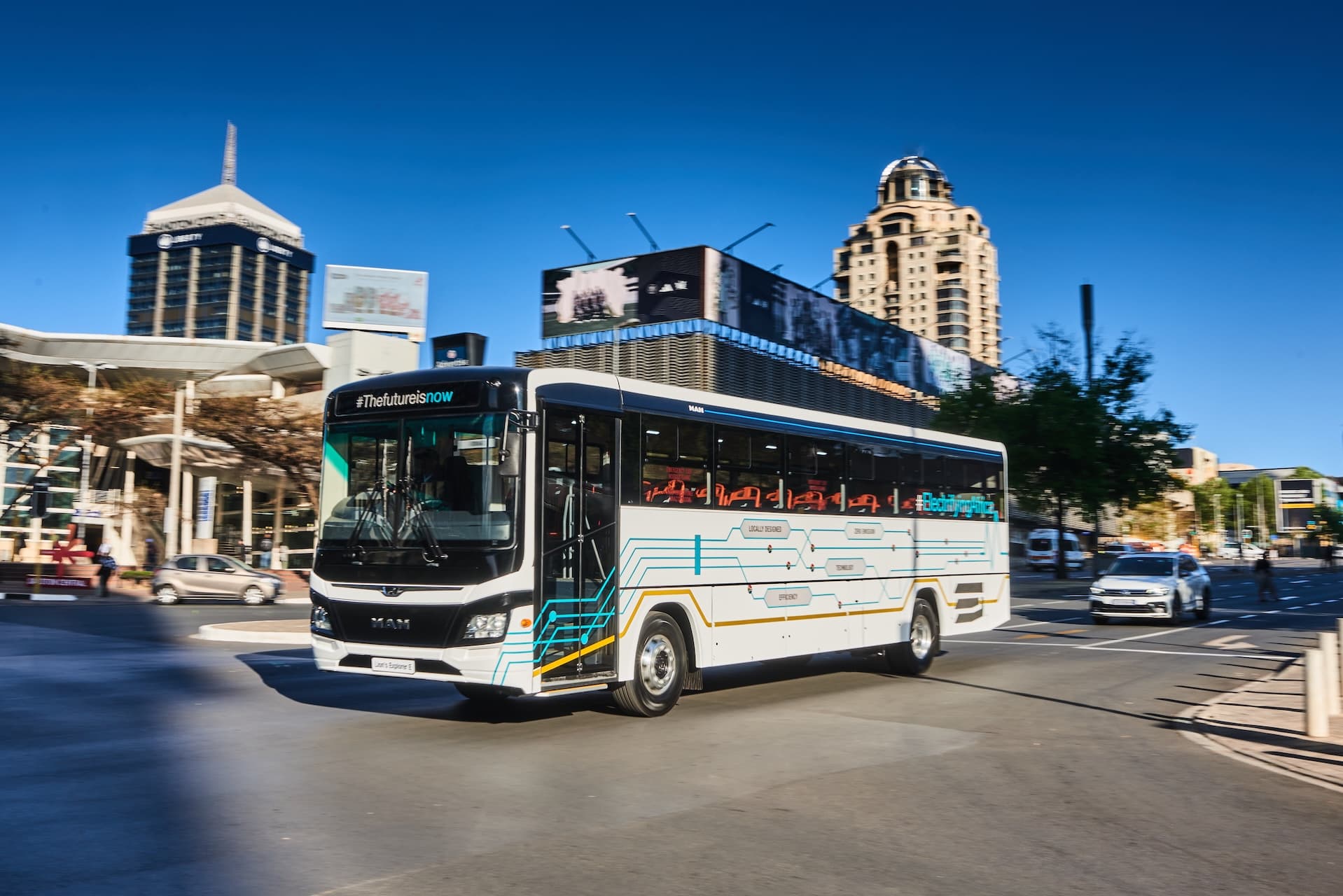 Cover Image for MAN liefert 100 Elektrobusse für Südafrika