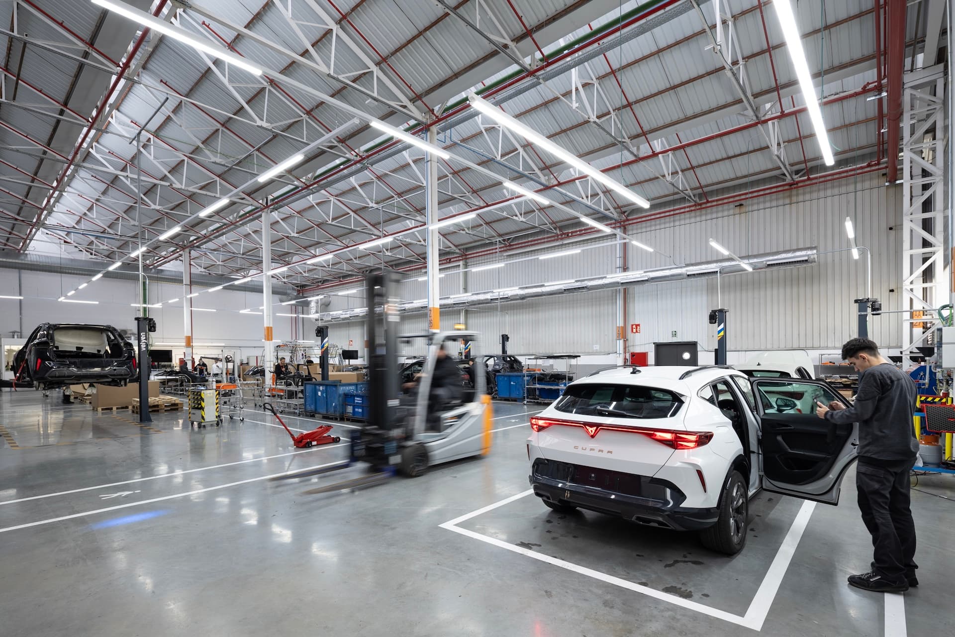 Seat-Cupra öffnet Anlage für Kreislaufwirtschaft in Barcelona