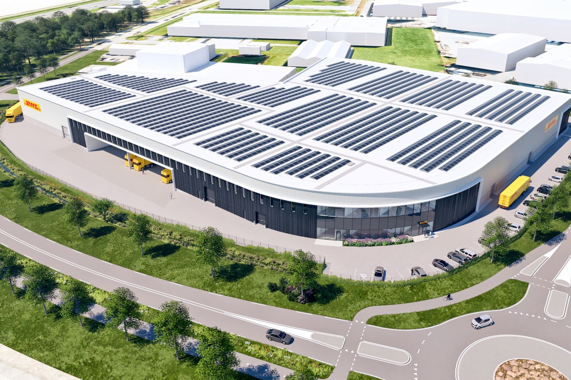 DHL baut Batterielogistik-Hub in Niederlanden auf