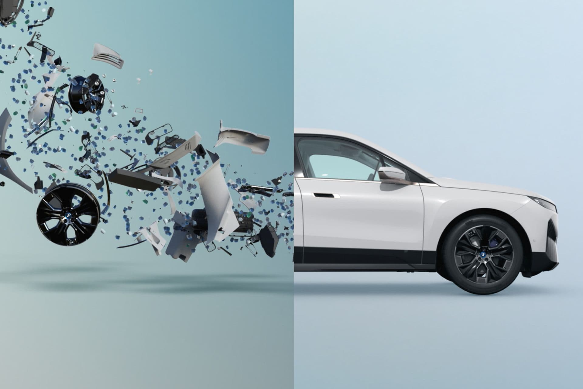 BMW-Projekt Car2Car: Aus Autoschrott wird ein neues Auto