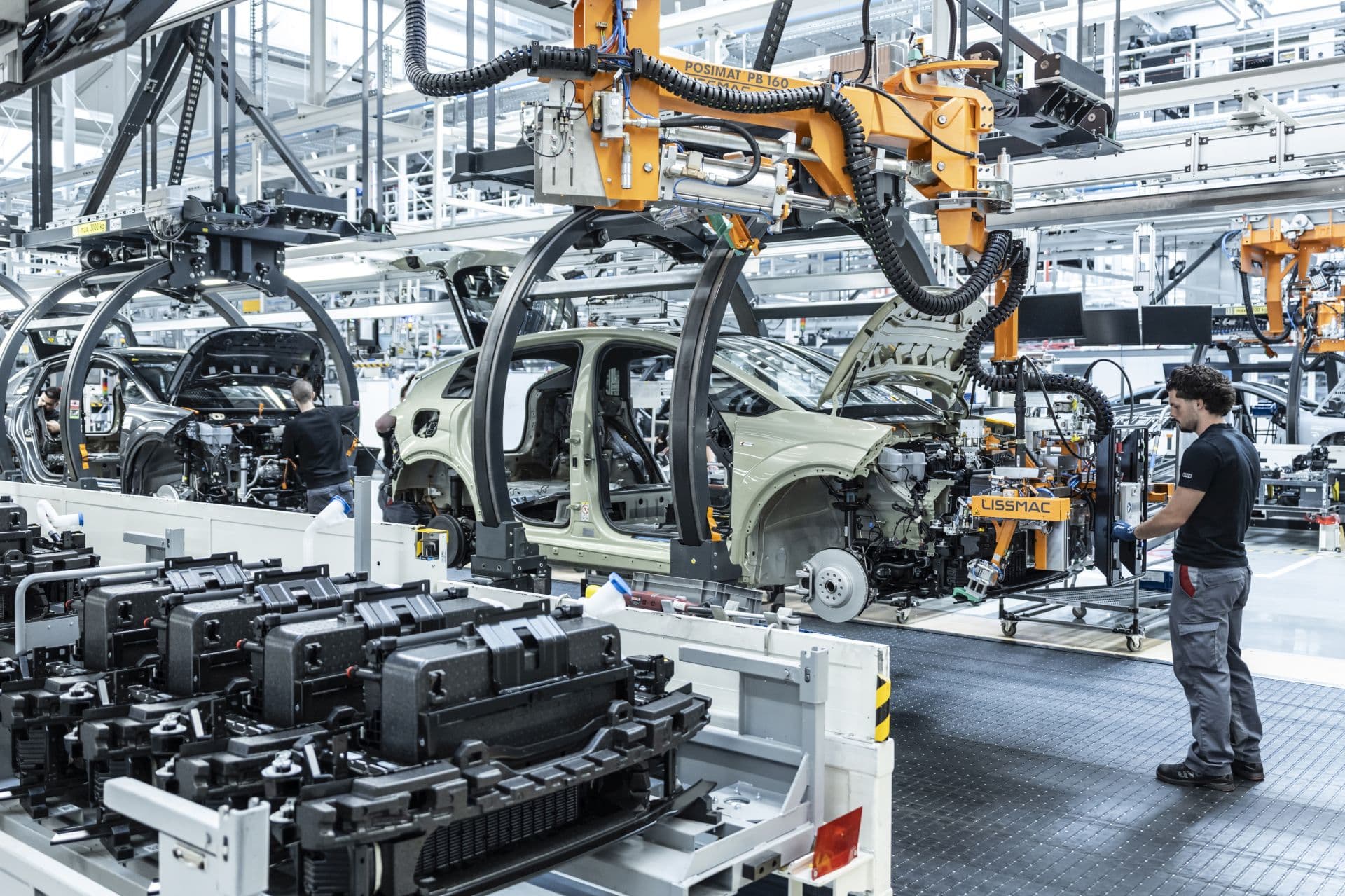 So startet Audi die Produktion des A2 e-tron in Ingolstadt