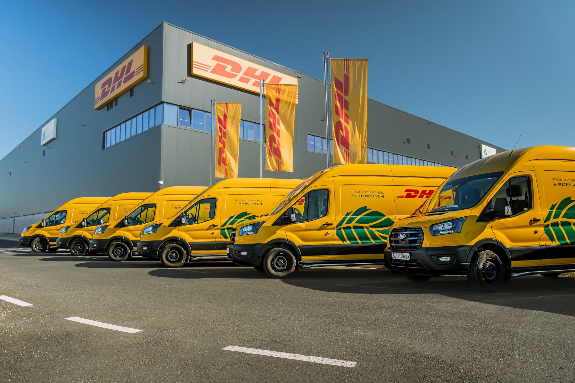 DHL Express setzt Ford E-Transit in 27 europäischen Ländern ein