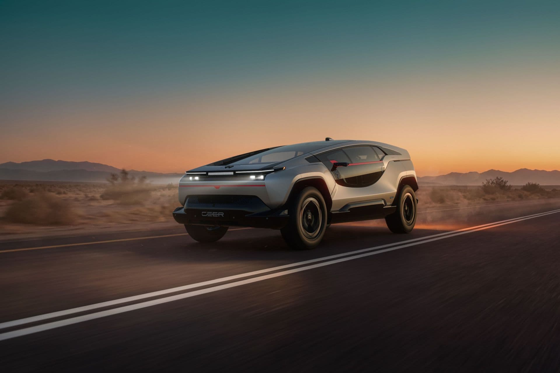 Ceer fertigt Exobot SUV und Limousine in Saudi-Arabien
