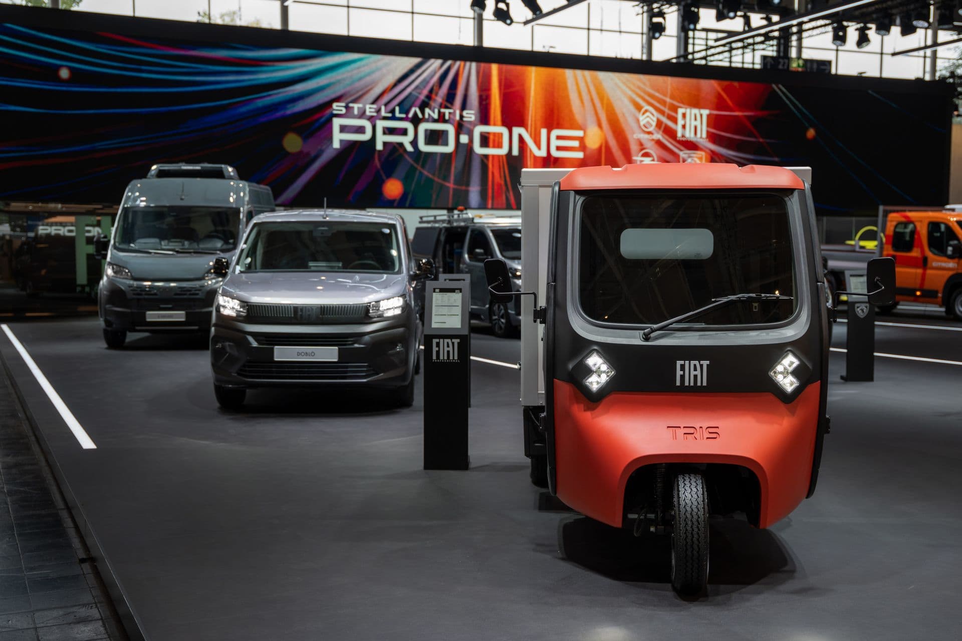 Fiat Tris: Elektro-Dreirad für die letzte Meile