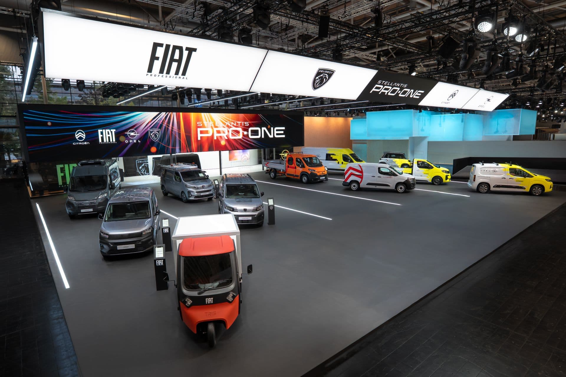 IAA Hannover: Stellantis Pro One zeigt neue E-Nutzfahrzeuge