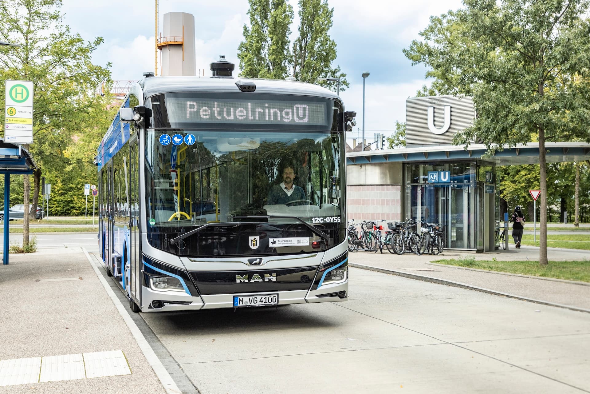MAN bringt autonomen Elektrobus auf Münchens Straßen