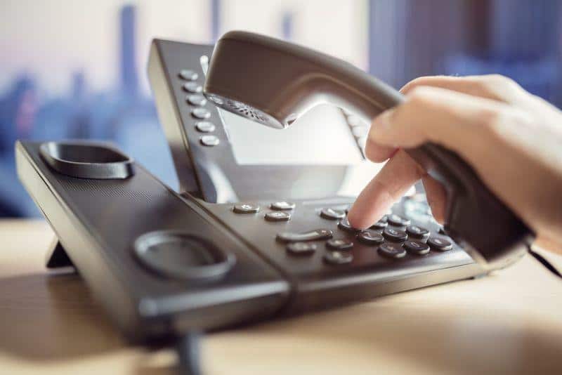 Telefon-Hotline für Kaufprämie geschalten