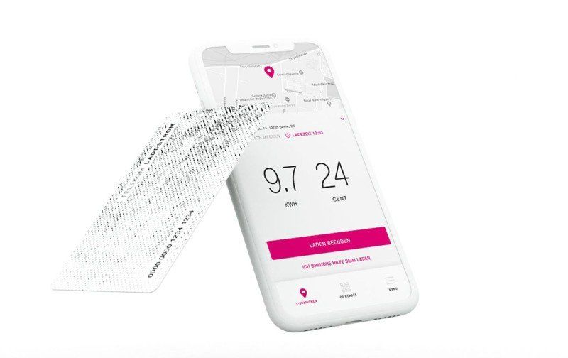 Telekom startet Ladetarif für E-Autos – übergreifend über alle Hubject-Roamingplattform App Screenshot