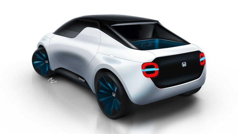 Honda Tomo Concept Heckansicht