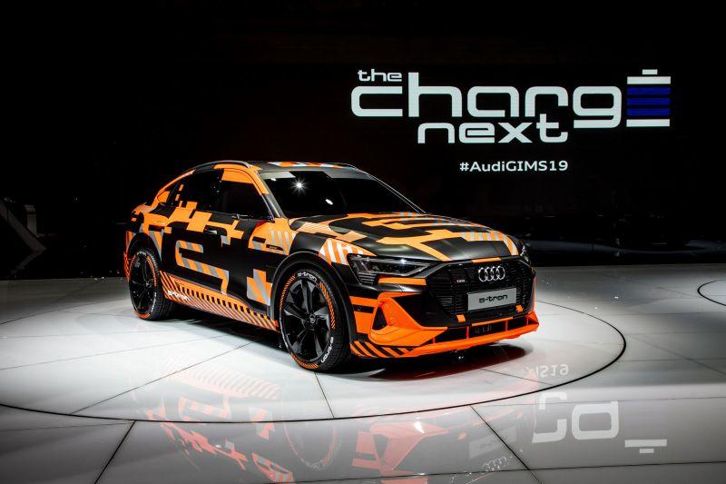 Audi e-tron Sportback Front