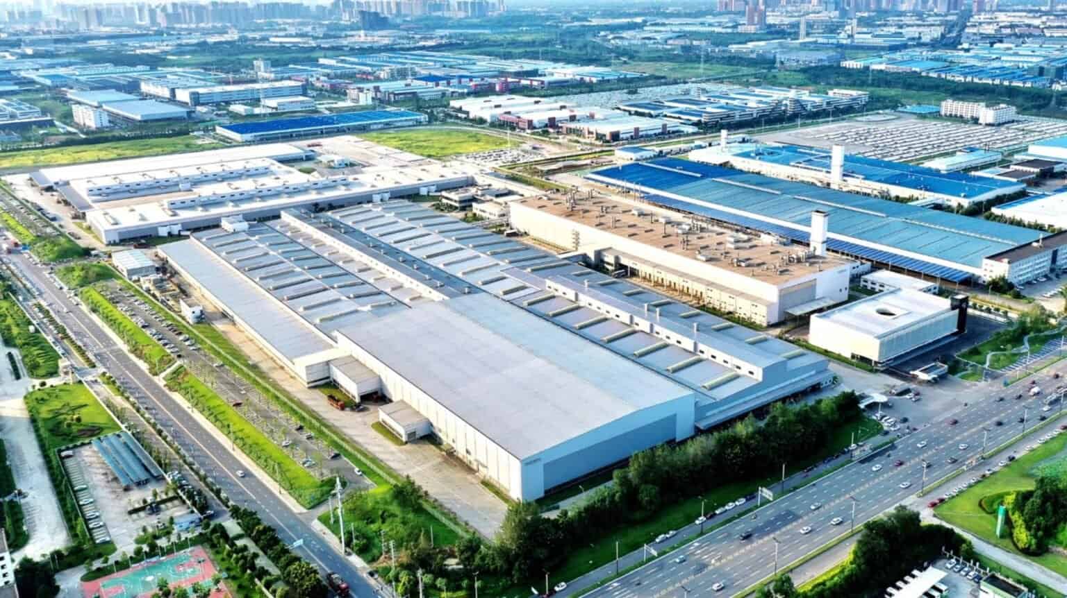Volvo senkt im Werk Chengdu die CO2-Belastung um 11.000 Tonnen pro Jahr