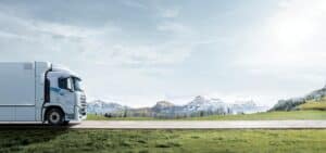 Hyundai Brennstoffzellen-Lkw Xcient Fuel Cell macht sich auf in die Schweiz