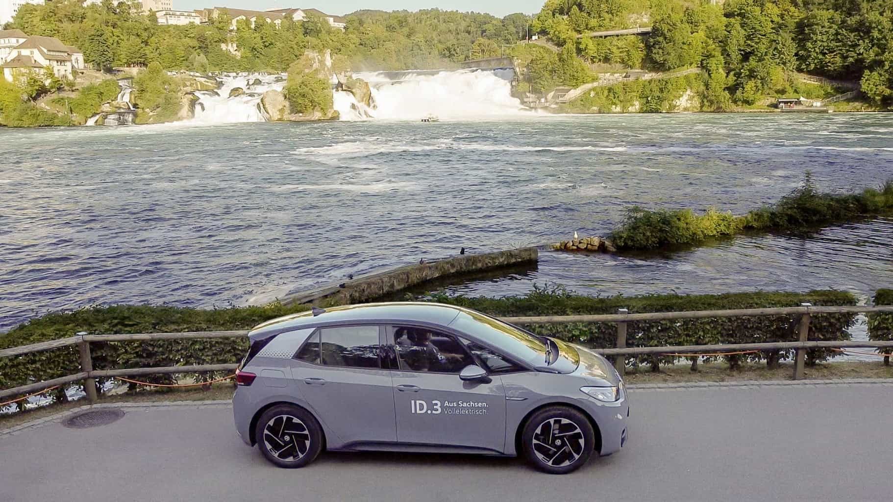 VW ID.3: Reichweitenrekord mit nur einer Batterieladung von Zwickau in die Schweiz