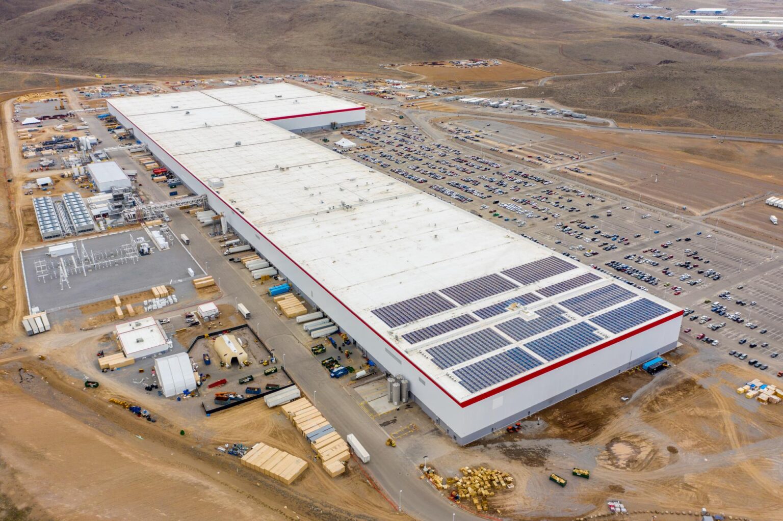 Panasonic und Tesla steigern Kapazität in Gigafactory 1 Nevada
