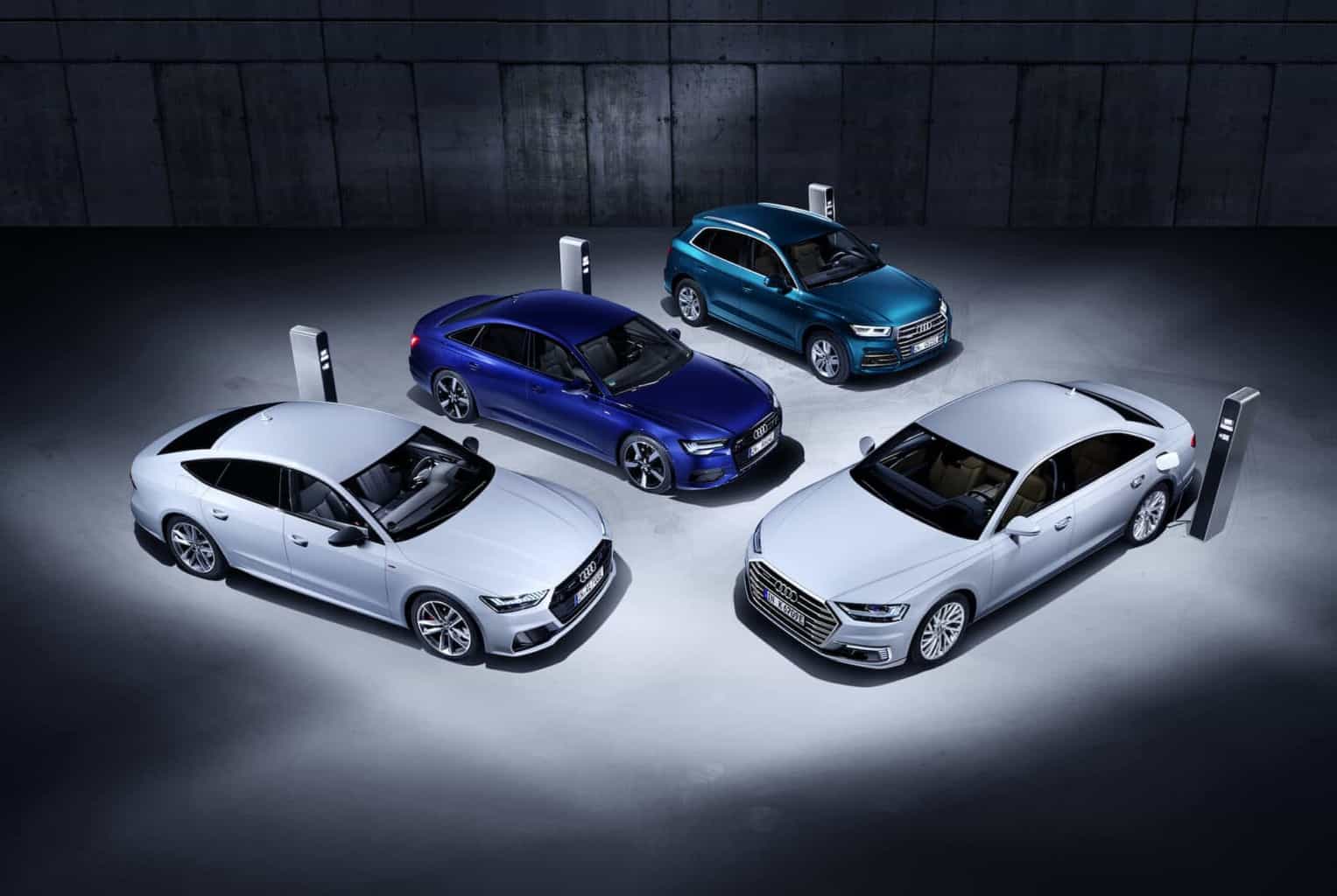 Audi Q5, A6, A7 und A8 Plug-in-Hybrid