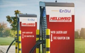 EnBW: Weitere 80 Ultraschnellladestationen für HELLWEG Bau- und Gartenmärkte