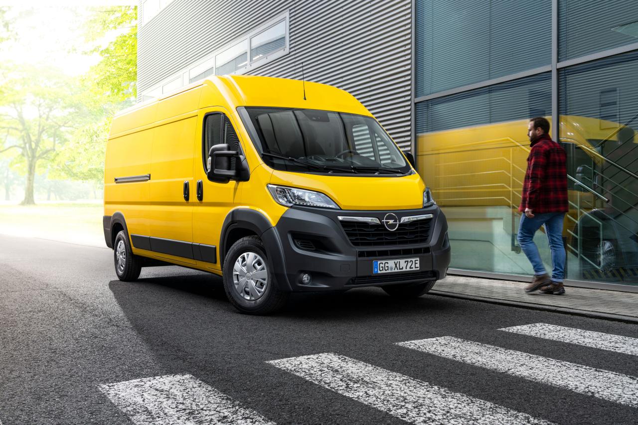 Movano-e: Opels Größter nun auch als Akku-Version