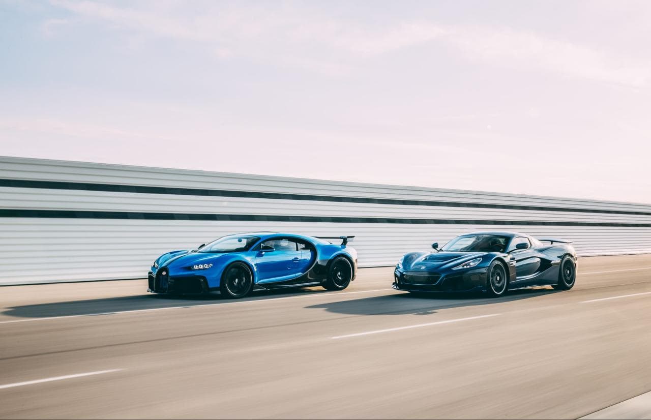 Porsche, Rimac und Bugatti vereinbaren Gründung von Bugatti-Rimac
