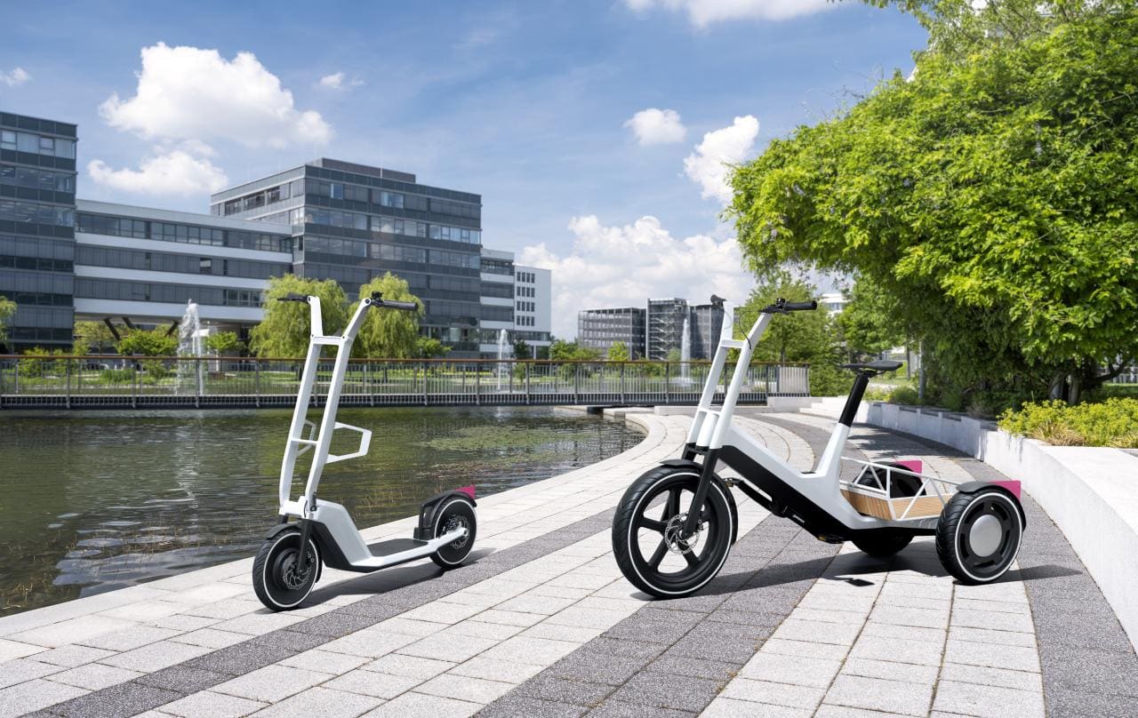BMW zeigt Visionen für E-Lastenrad und E-Scooter