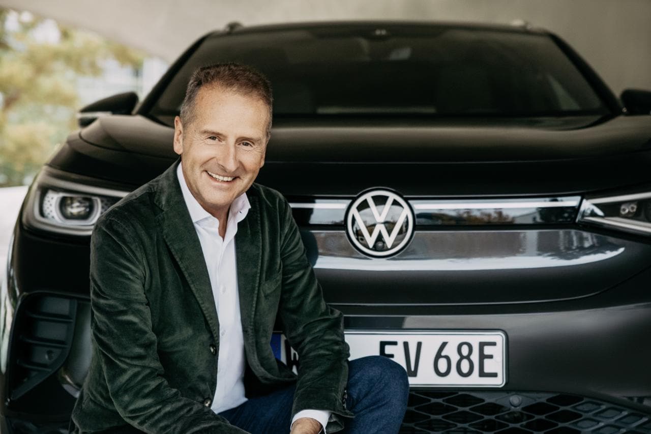 "Strom wird auf längere Sicht günstiger": VW-Boss Diess zeigt sich optimistisch