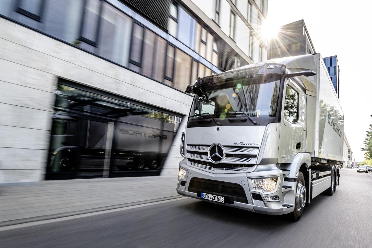 Produktionsstart für Mercedes-Lkw eActros