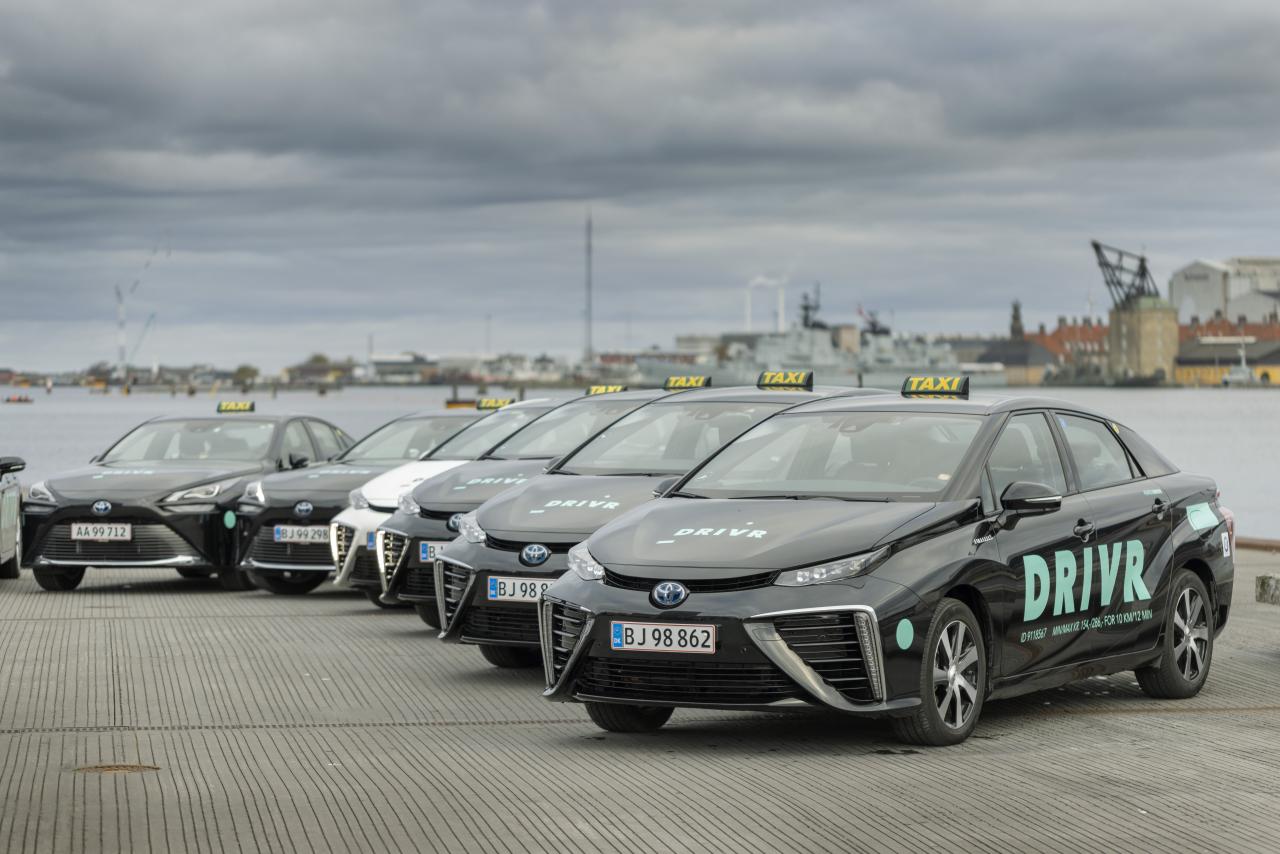 Toyota Mirai: 100 Wasserstoff-Taxis für Kopenhagen