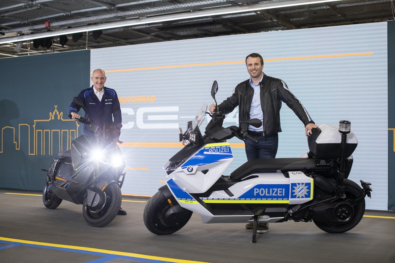 BMW-Elektromotorrad-CE-04-Produktion-Polizei