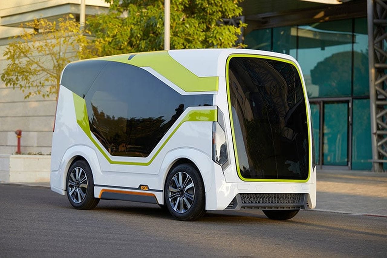 REE zeigt autonomes Elektro-Konzeptfahrzeug für Zustelldienste